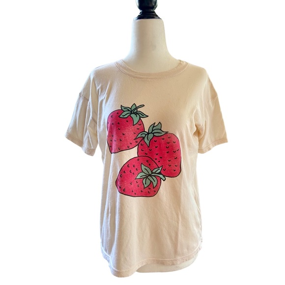 Vintage Inspired Strawberry Tee - Picture 1 of 5